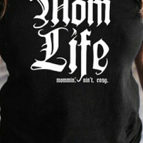 Mom life statement tshirt - Picture 2 of 2